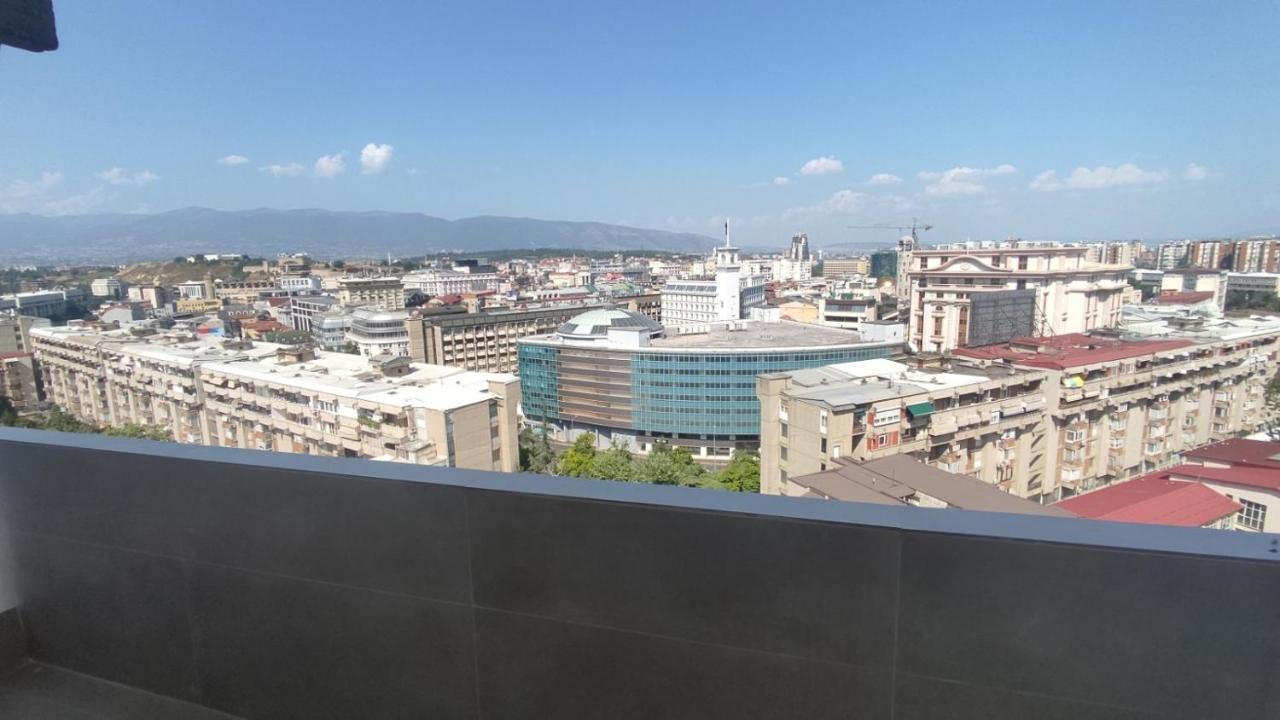 Sky View Luxury Center Skopje Apartments Eksteriør billede