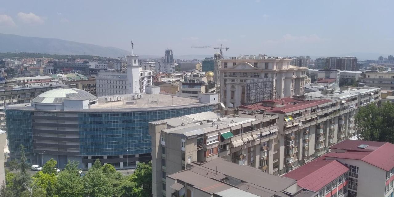 Sky View Luxury Center Skopje Apartments Eksteriør billede
