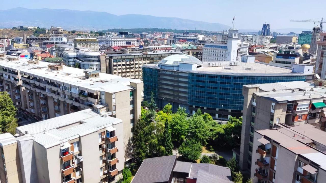 Sky View Luxury Center Skopje Apartments Eksteriør billede